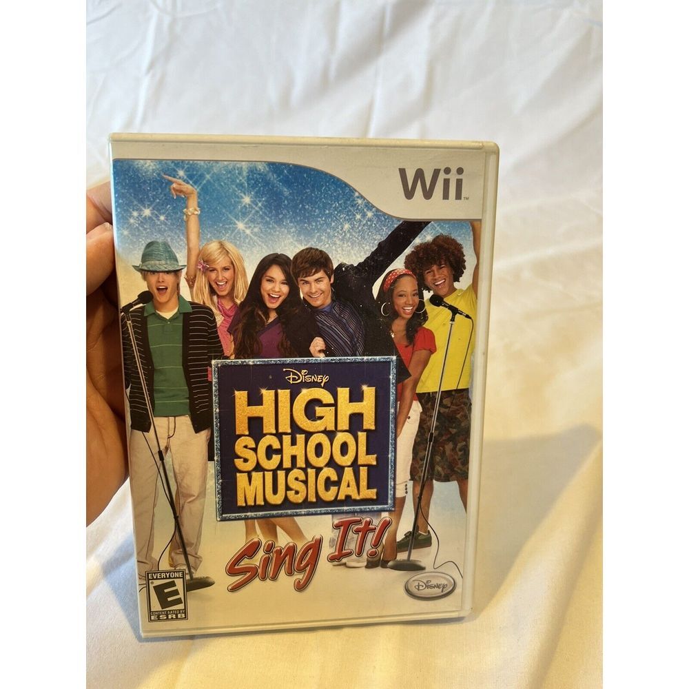 High School Musical: Sing It Nintendo Wii, 2007 Complete With Manual Party Retro